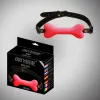 Kinky Pleasure Szilikonos Csontkengyel Állítható Pánttal Fekete