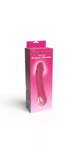 Lovesecret Vibrátor G-pont stimuláló, 10 mód, vízálló, USB-töltés, 22 cm, rózsaszín