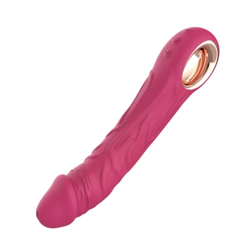 Lovesecret Vibrátor G-pont stimuláló, 10 mód, vízálló, USB-töltés, 22 cm, rózsaszín