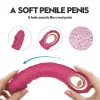 Lovesecret Vibrátor G-pont stimuláló, 10 mód, vízálló, USB-töltés, 22 cm, rózsaszín