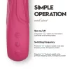Lovesecret Vibrátor G-pont stimuláló, 10 mód, vízálló, USB-töltés, 22 cm, rózsaszín
