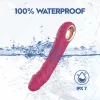 Lovesecret Vibrátor G-pont stimuláló, 10 mód, vízálló, USB-töltés, 22 cm, rózsaszín