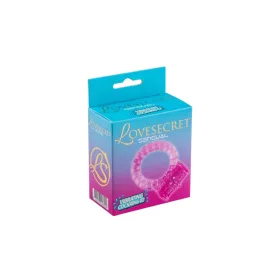   LoveSecret Sensual Vibráló péniszgyűrű Texturált fejjel Rugalmas Rózsaszín