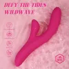Kinky Pleasure Vibrátor Dual motor, 10 fokozat, vízálló 23,5 cm rózsaszín