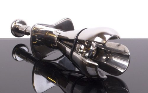 Deluxe Junior – fém chastity dugó, prémium kényelem