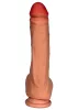 LovecloneX Vibrátor Erős rezgés, realisztikus, tapadókorongos 23 cm