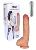 LovecloneX Vibrátor Erős rezgés, realisztikus, tapadókorongos 23 cm