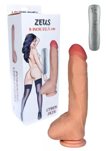 LovecloneX Vibrátor Erős rezgés, realisztikus, tapadókorongos 23 cm