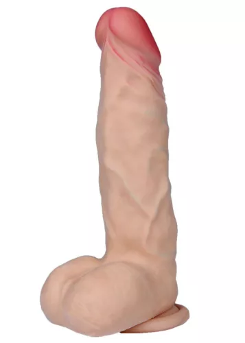 LovecloneX Vibrátor Ultrarealisztikus, 7 vibrációs mód 19 cm bézs