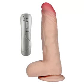   LoveCloneX Dildó Erős forgás 7,5 inch Realisztikus bőrhatás