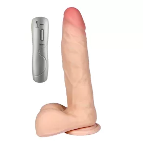 LovecloneX Dildó Erős rotáció, Valódi bőrhatás 20 cm