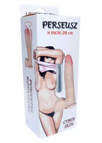 LovecloneX Dildó Erős rotáció, Valódi bőrhatás 20 cm