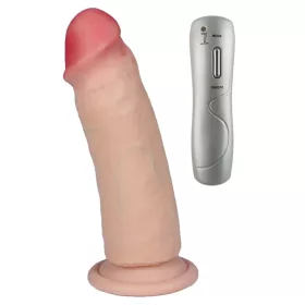   LovecloneX Vibrátor Realisztikus anyag, intenzív vibráció 15 cm cseresznyeszín