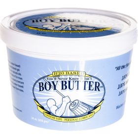 Boy Butter H2O – vízbázisú síkosító krém 480 mL