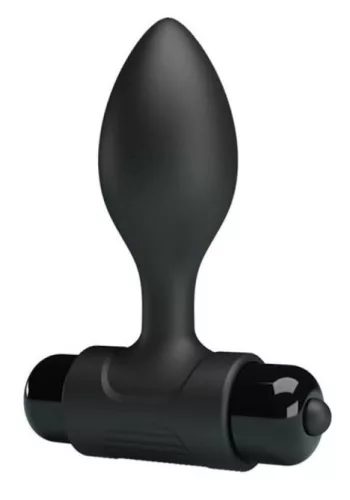 VIBRA vibráló anál Plug - prémium élvezet 6,5 x 2,7 cm
