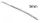 Single End Urethra Rod – prémium 14 cm urethral tágító