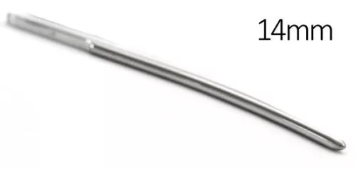 Single End Urethra Rod 14cm - 14mm - prémium urethra stimuláló rúd