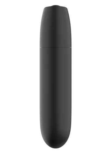 Stymulator Vibrátor Erős rezgés, USB töltés, 20 mód Fekete, fényes