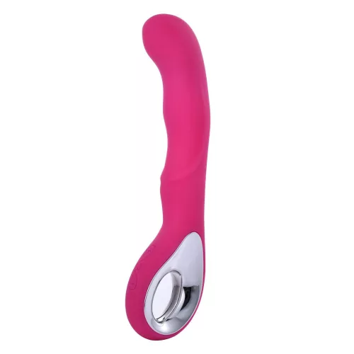 Vibrátor G-pont stimuláló 10 mód USB töltés rózsaszín