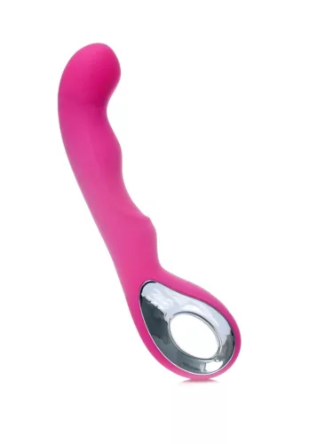 Vibrátor G-pont stimuláló 10 mód USB töltés rózsaszín