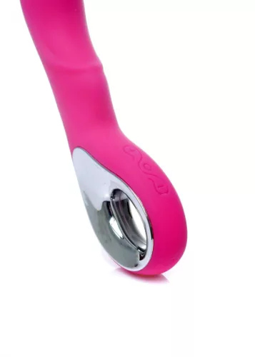 Vibrátor G-pont stimuláló 10 mód USB töltés rózsaszín