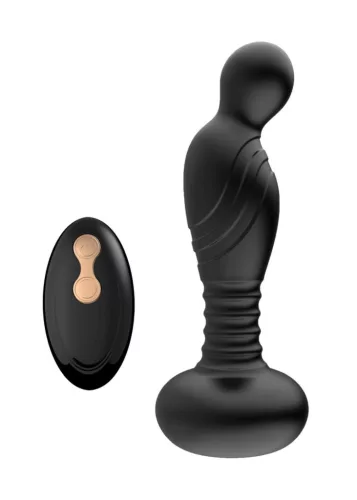 Stymulator Prosztata masszírozó Rezgő, 10 mód USB-töltés Fekete