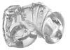 Átlátszó soft csendőr – 7 cm-es prémium hüvelyzár