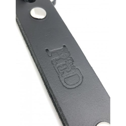 Prémium bőr lapát – 3 pántos, érzéki játékokhoz 39,5 cm