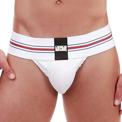 Boris – prémium fehér jockstrap férfiaknak