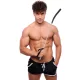 Whip - Prémium fém-bőr korbács 70,5 cm hosszú
