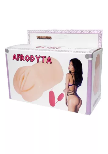 Afrodyta Masturbátor vagina wibrációval 650g