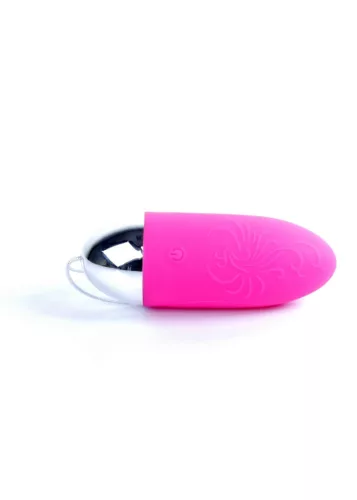 Boss Vibrációs tojás Távirányítós 36 program 9 cm rózsaszín