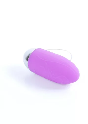Szexjáték Távirányítós vibrációs tojás 9 cm lila