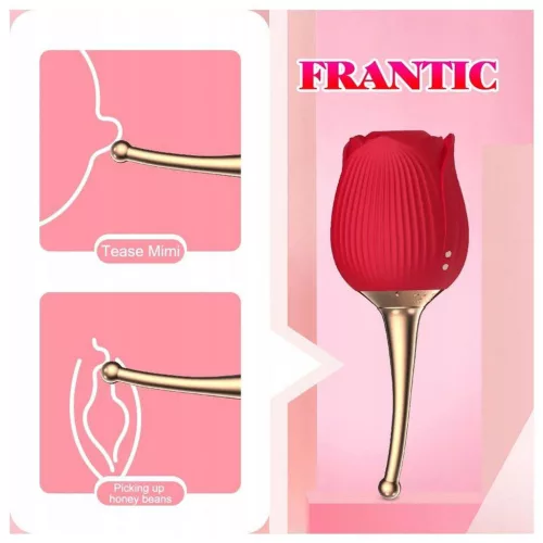 Flirting Partner Vibrátor Bezdotykos pulzáló, rezgő 10 funkció USB-töltéses