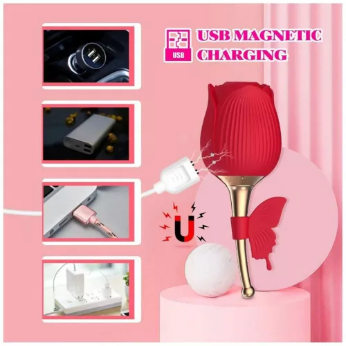 Flirting Partner Vibrátor Bezdotykos pulzáló, rezgő 10 funkció USB-töltéses