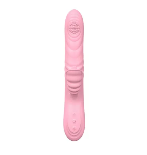Wibrator Angelia Lökő, forgó, 20 mód, USB-töltés hús színű