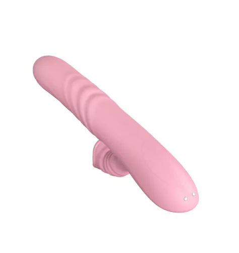 Wibrator Angelia Lökő, forgó, 20 mód, USB-töltés hús színű