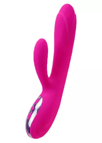 Vibrator duplarezgő, felfűthető, 10 mód, USB-töltés, vízálló, orvosi szilikon
