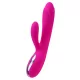 Vibrator duplarezgő, felfűthető, 10 mód, USB-töltés, vízálló, orvosi szilikon