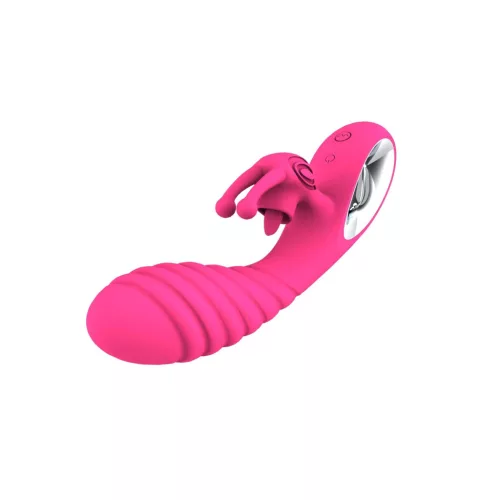 Vicky Vibrátor Rezgő, 36 mód, USB-töltés Rózsaszín