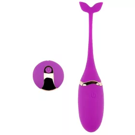   Vibratong Vibrációs tojás 10 mód, vízálló lila USB töltés