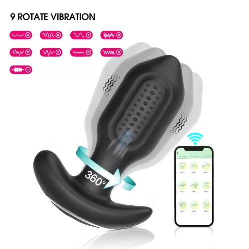 Bliss APP Anál dildó vibrációval