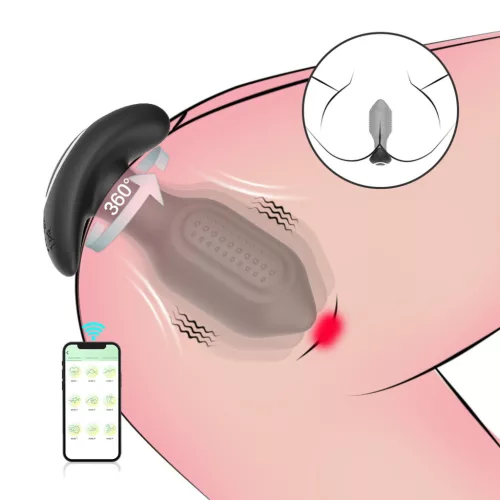 Bliss APP Anál dildó vibrációval