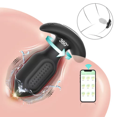 Bliss APP Anál dildó vibrációval