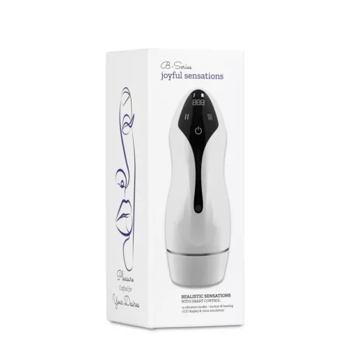 Masturbation Cup maszturbátor USB töltés, vibráció és szívó funkciók