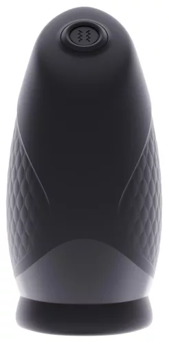 Midnight Pulse Maszturbátor 6 mód vibráció, melegíthető 18 cm fekete