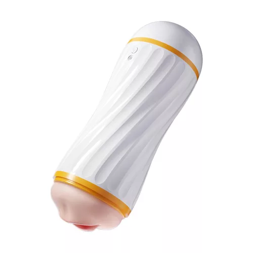 Sonic Embrace Maszturbátor Rezgő, 12 mód, USB-töltés 22,5 cm fekete