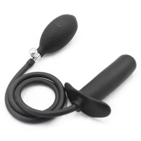   Felfújható análplug – kényeztető vibráció 10 x 2,5 cm