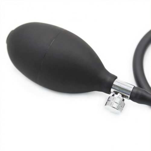 Felfújható análplug – kényeztető vibráció 10 x 2,5 cm