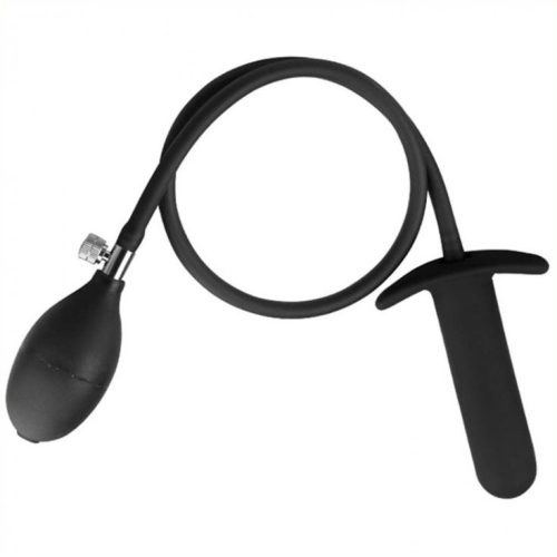 Felfújható análplug – kényeztető vibráció 10 x 2,5 cm